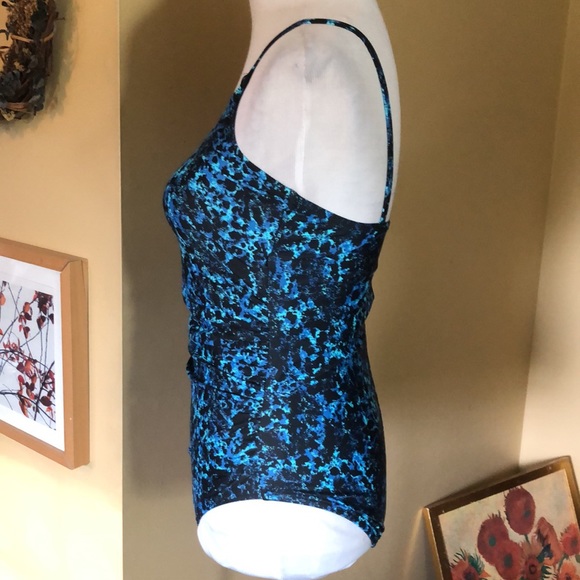 SPEEDO Size 10 Classic Swimsuit Animal-print  Light Pad Cup Fully Lined $89 NEW - Picture 5 of 11